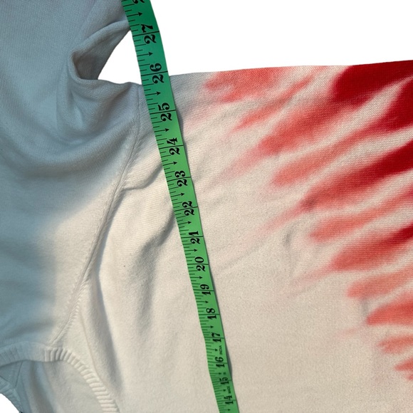 ♥️ Torrid preloved Tie Dye Long Sleeve Raglan Pullover 2X - Picture 5 of 11